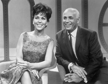 bess myerson and allen funt on candid camera