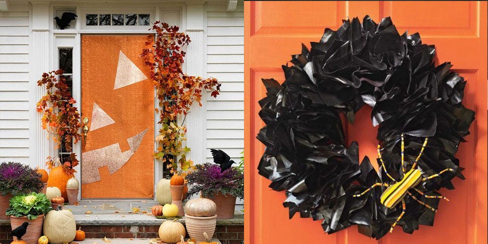 Pumpkin Door Decoration