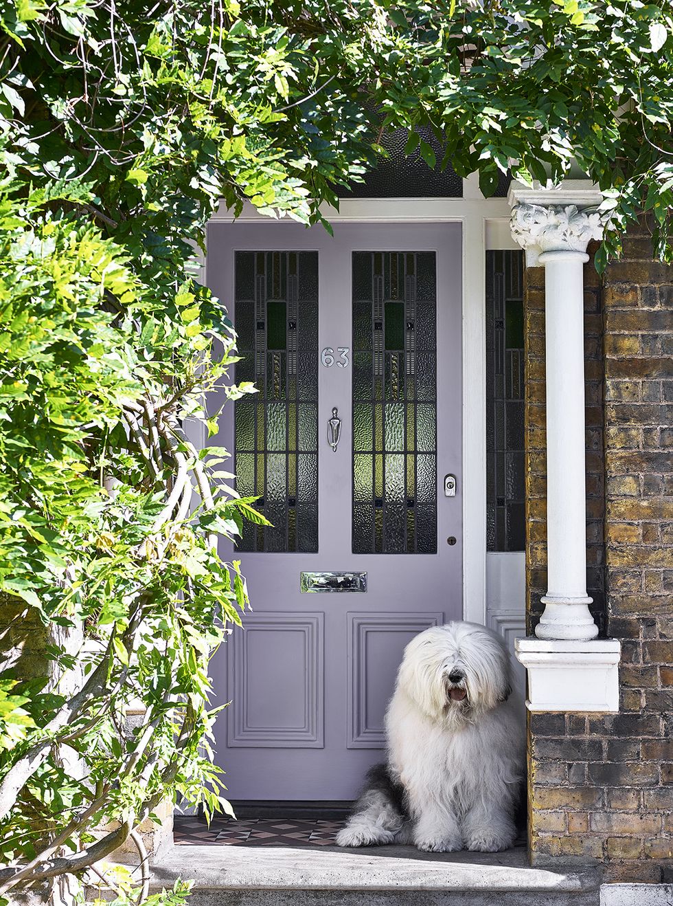 what colour should i paint my front door, dulux lavendar quartz