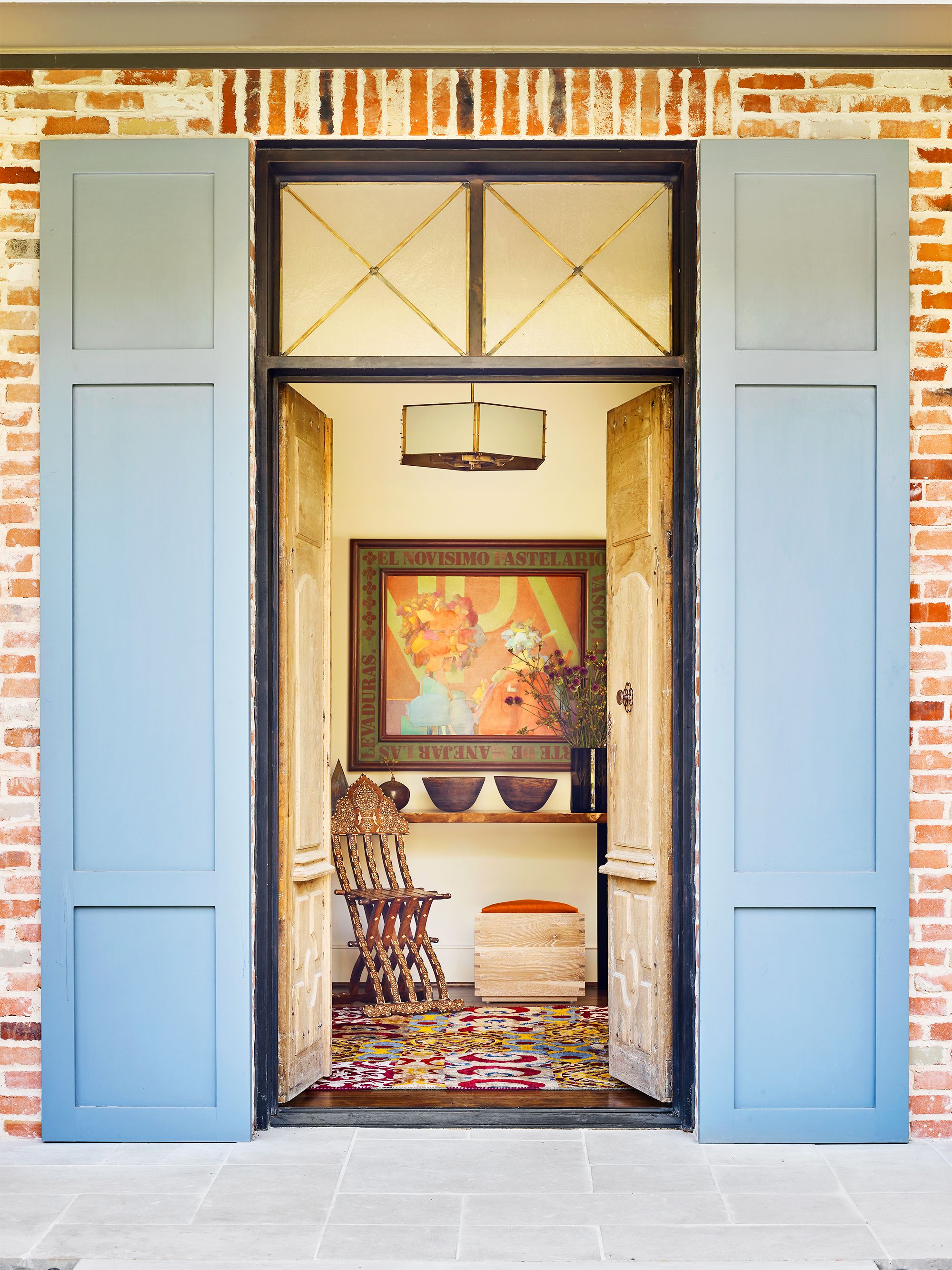 Painted Interior Front Door + GIVEAWAY - How to Nest for Less™