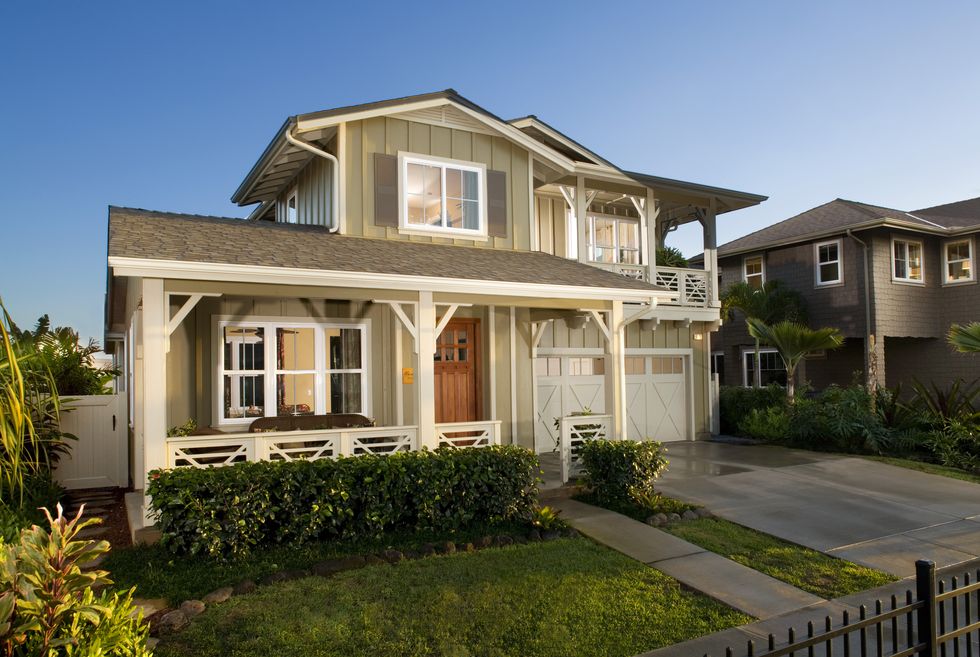 Front Exterior of Craftsman Style Home