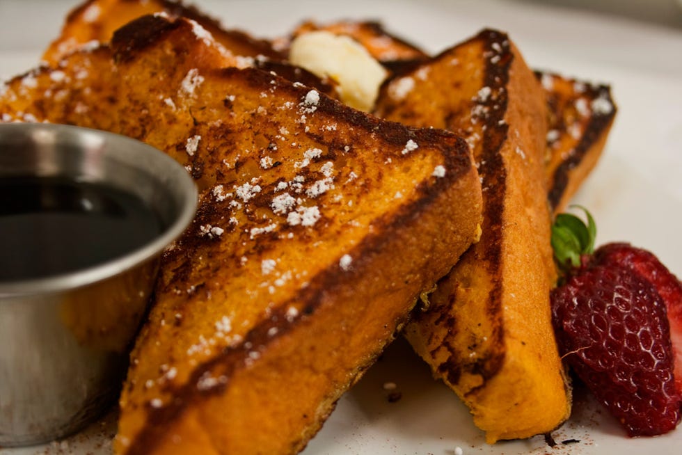 Dish, Cuisine, Food, Ingredient, French toast, Toast, Breakfast, Brunch, Produce, Fried food, 
