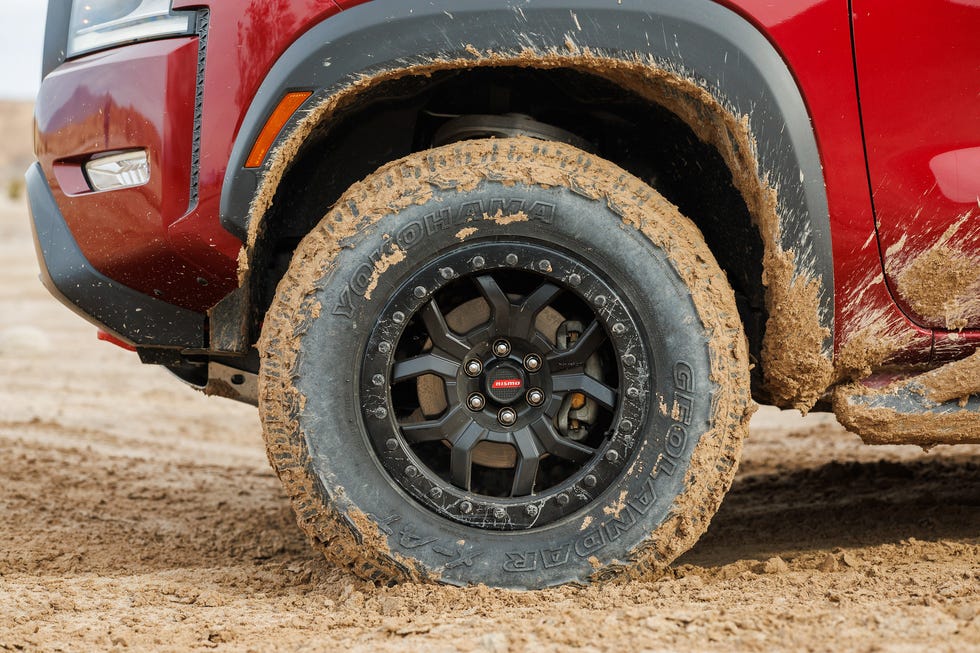 nissan frontier forsberg edition 17 inch beadlock capable wheels and mud terrain tires