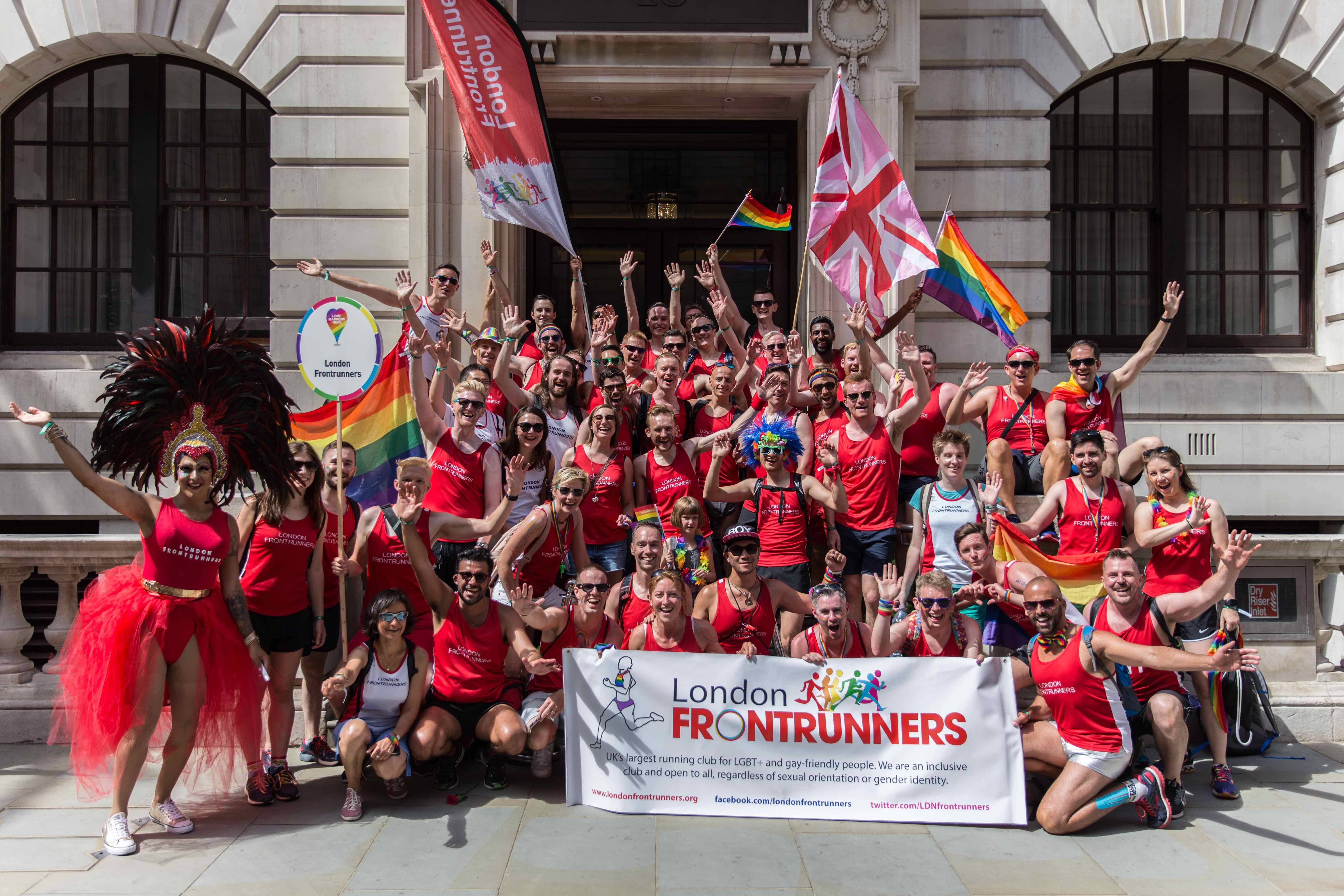 Meet the London Frontrunners an LGBT running community Sandals