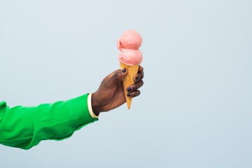 Arm, Yellow, Joint, Finger, Hand, Gesture, Action figure, Balloon, Toy, Thumb, 