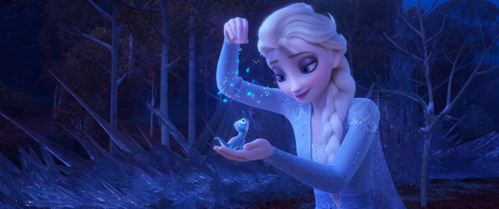 Lots of big and beautiful pictures of Elsa from Frozen 2 movie