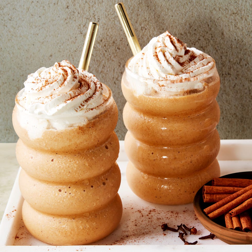 pumpkin spice latte topped with whipped cream