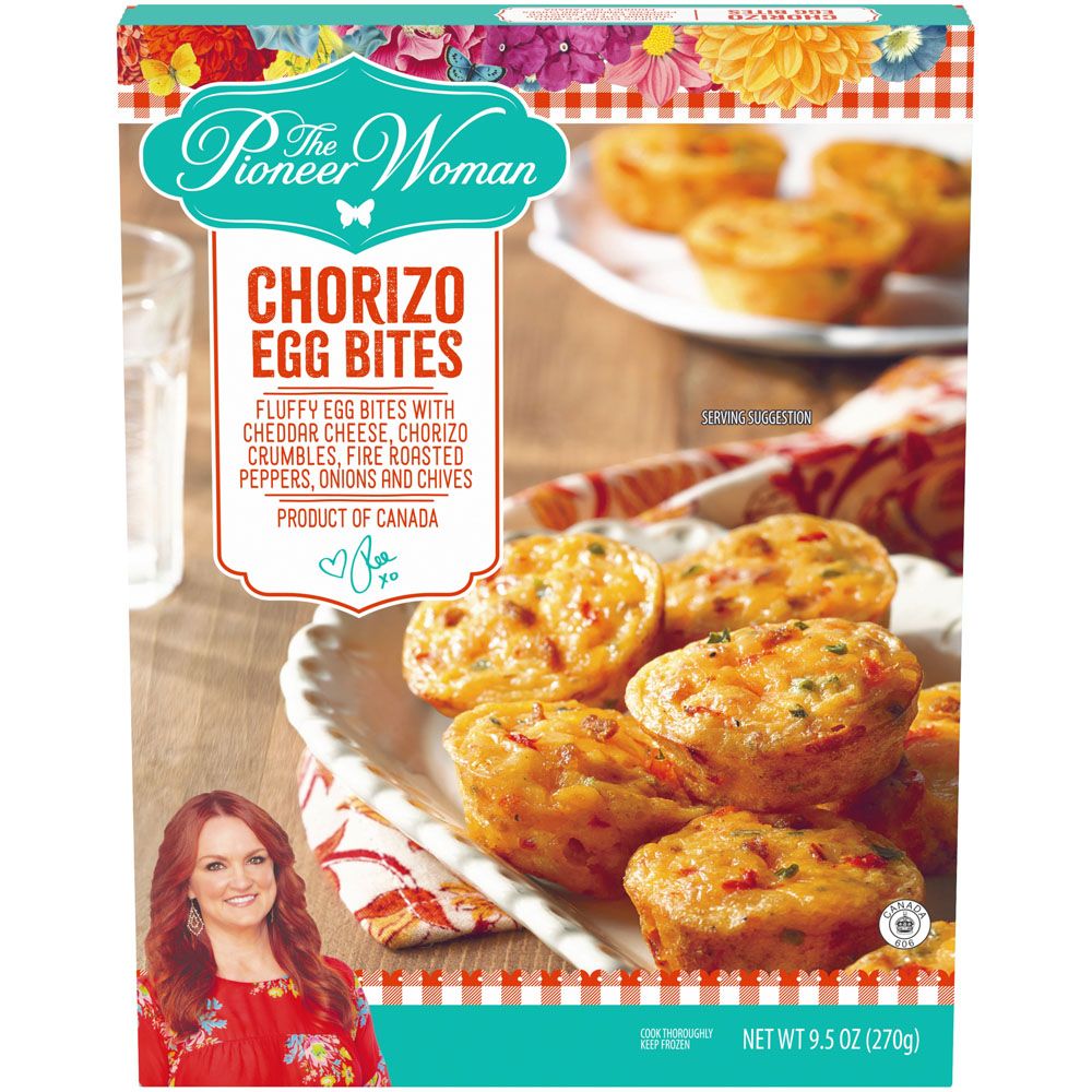 The Pioneer Woman Chorizo Egg Bites Frozen Breakfast