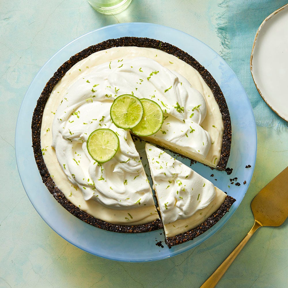 Frozen Lime Crunch Pie recipe