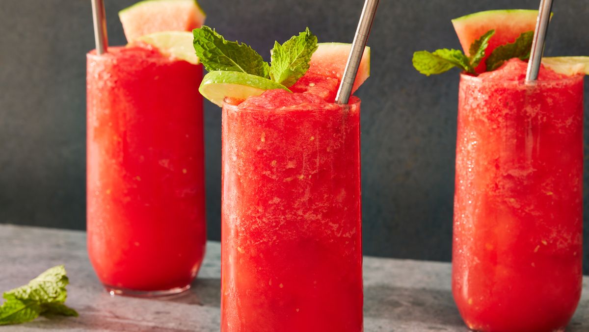 preview for Sit Back And Cool Off With Extra-Refreshing Frozen Watermelon Mojitos