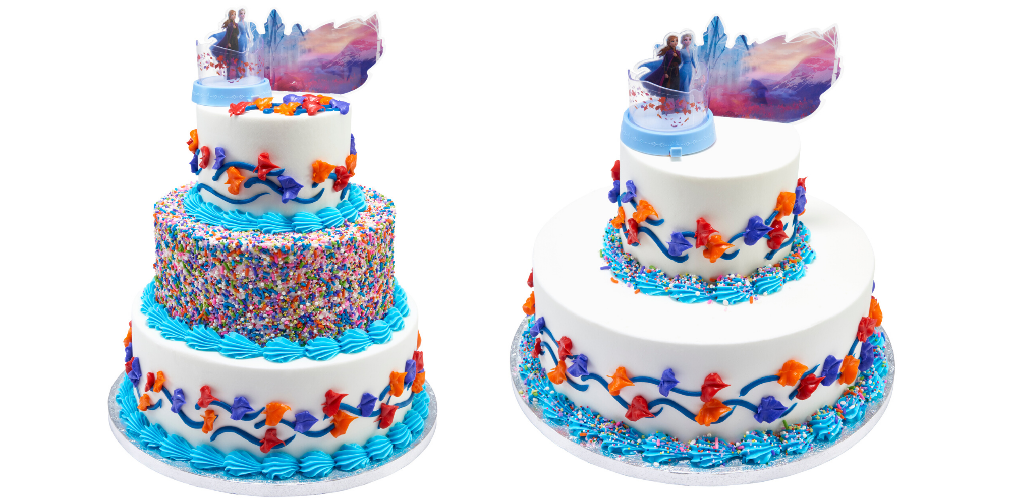 Two tier frozen themed cake  Sweet Life  Cakes by Amber  Facebook