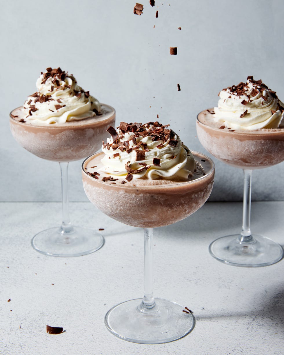 frozen hot chocolate martini