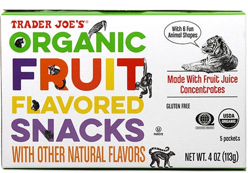 fruit snacks