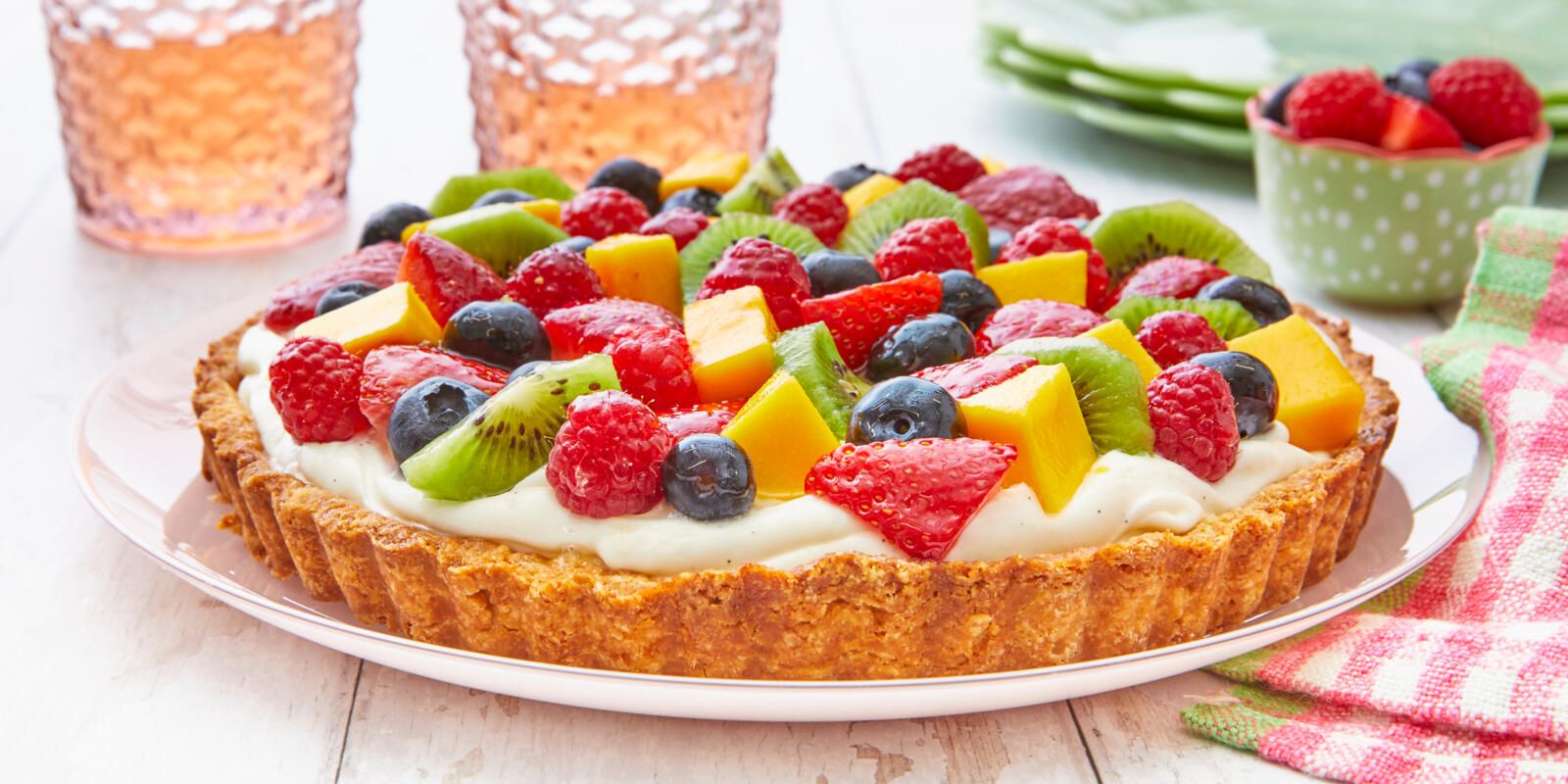 Mini Fresh Fruit Tart Tray