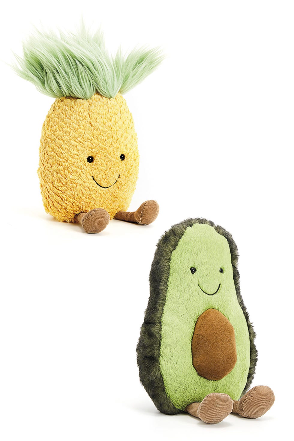 Dormitorio infantil: Peluches frutas