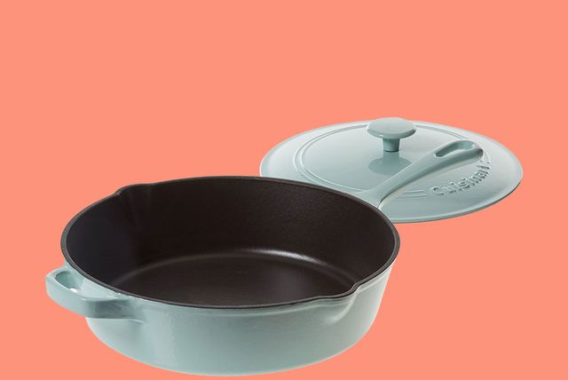 This Cuisinart Deep Cast Iron Skillet Is 64 Percent Off Right Now