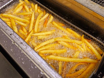 frying fries