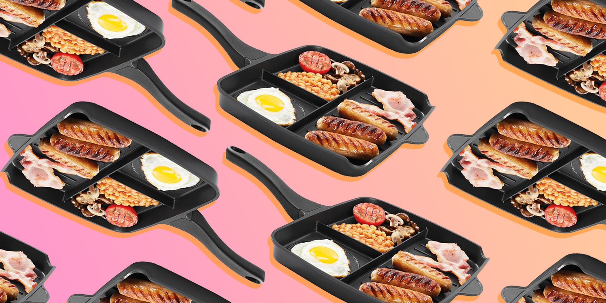 Lidl launches genius frying pan that lets you cook a full English in one go 