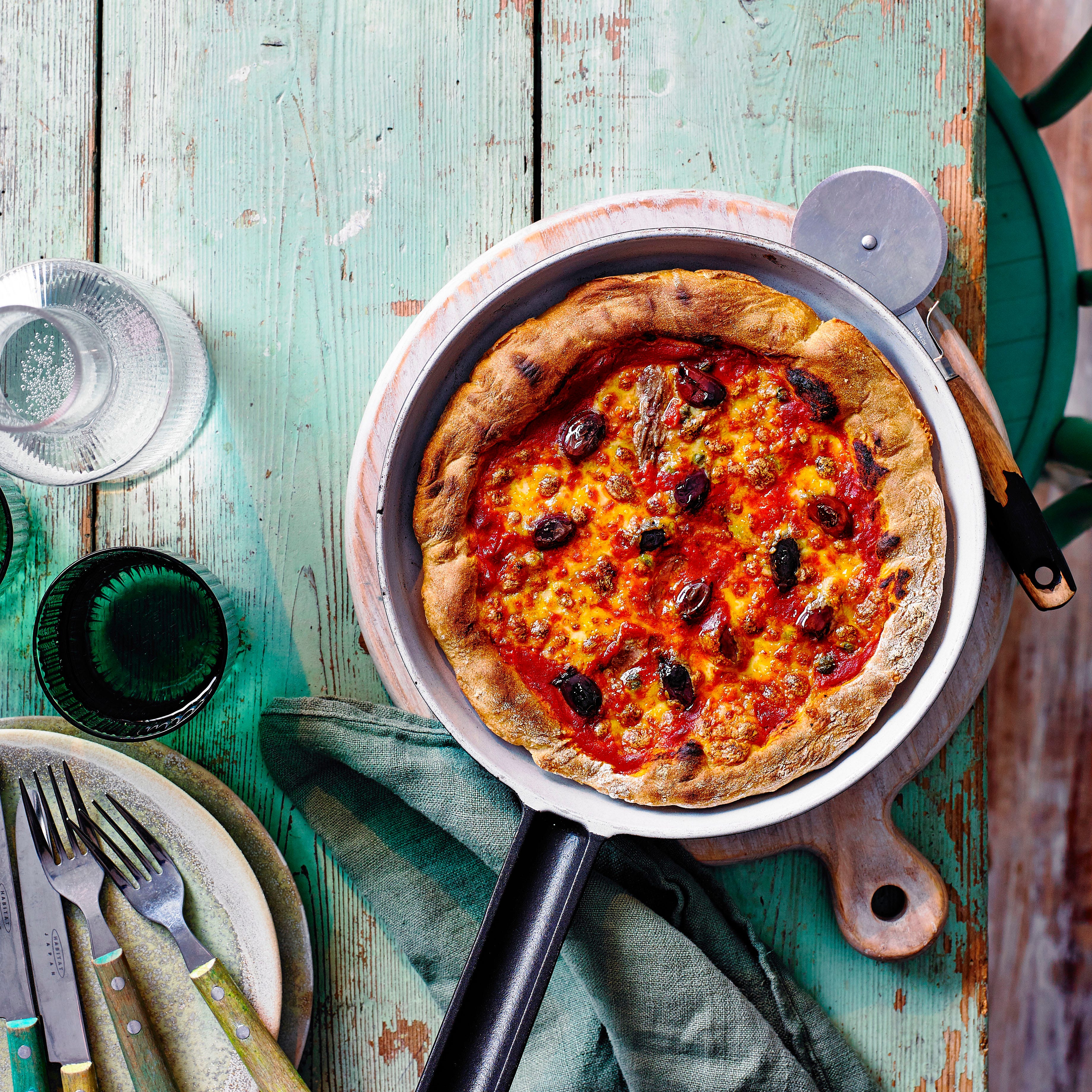 frying pan pizza