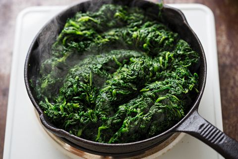high fiber low carb foods spinach