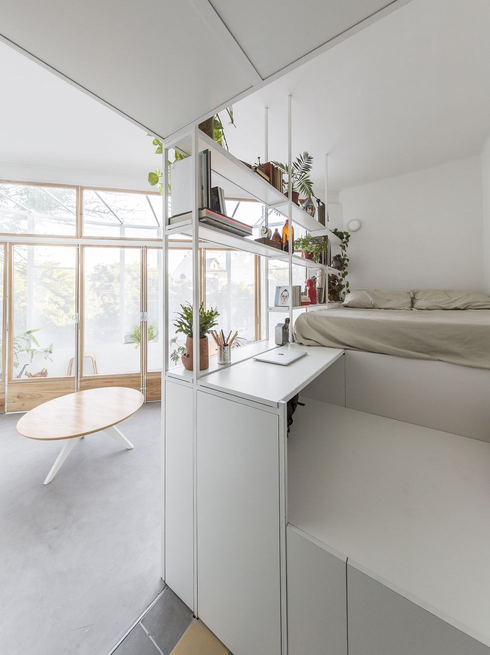 el camarín, un mini apartamento de ir arquitectura