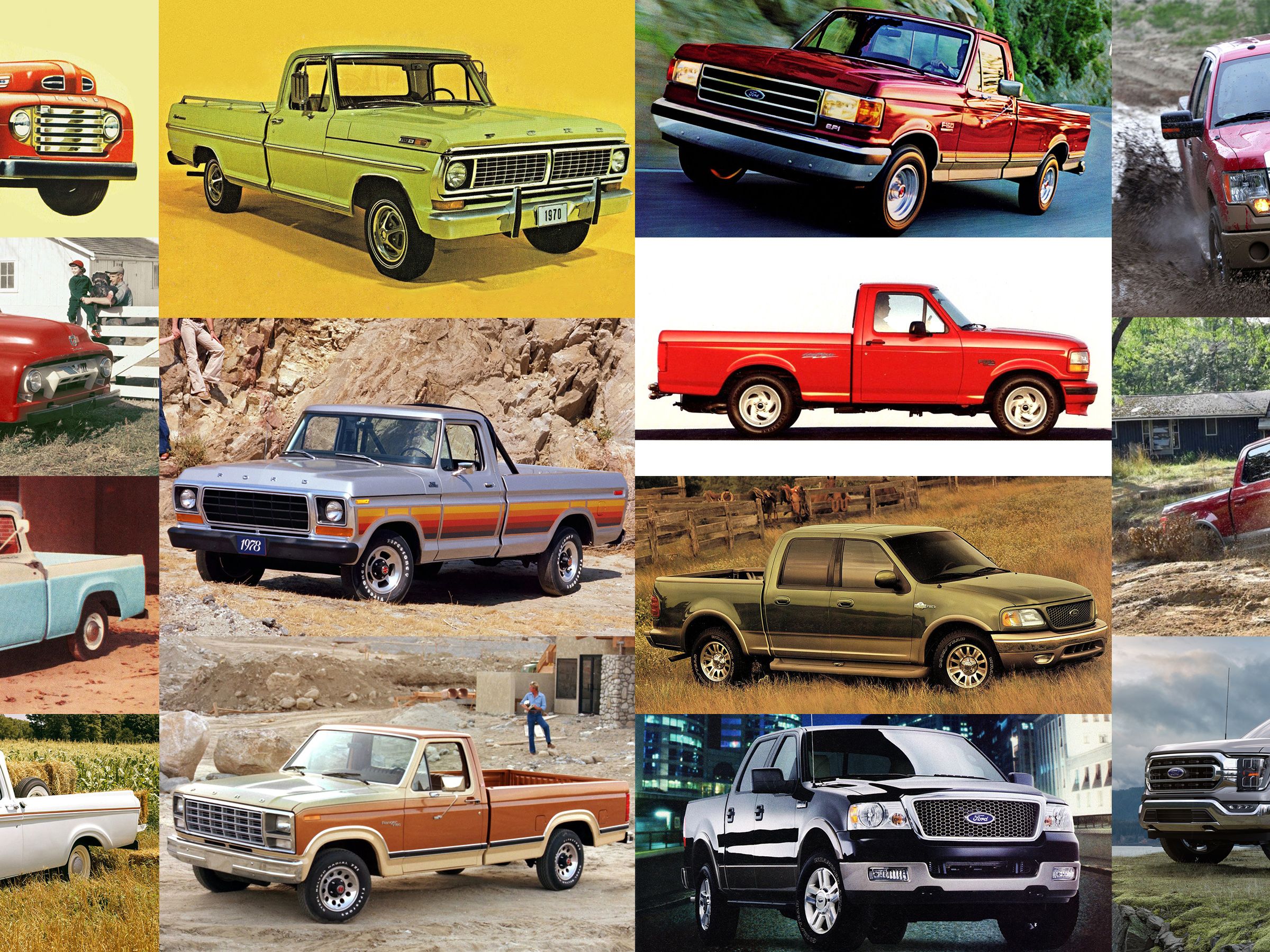 old ford truck models