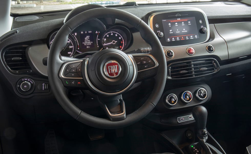 2023 fiat 500x sport interior