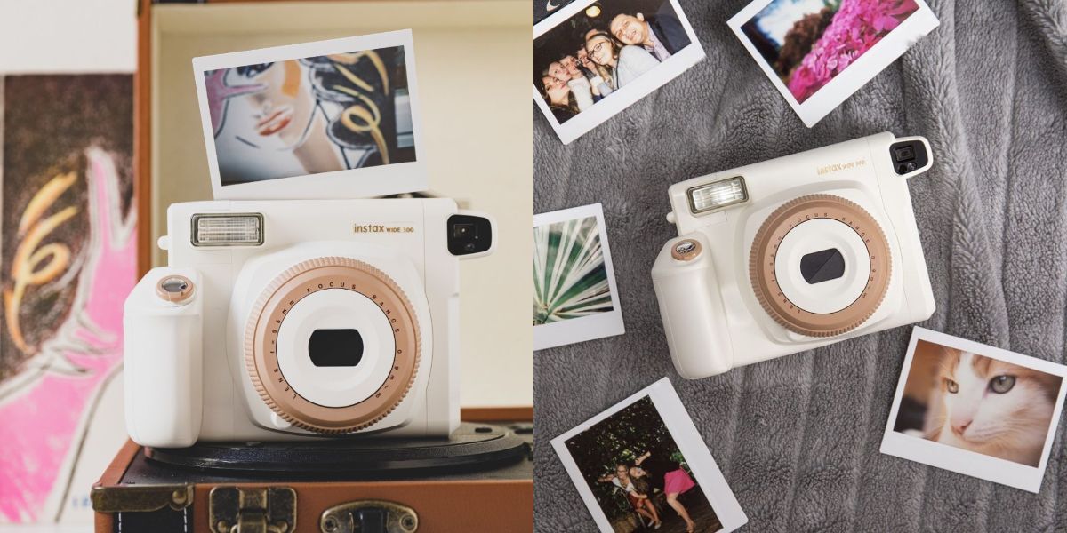 富士Fujifilm推太妃糖奶茶色相機！「instax WIDE 300」3大亮點真的會讓