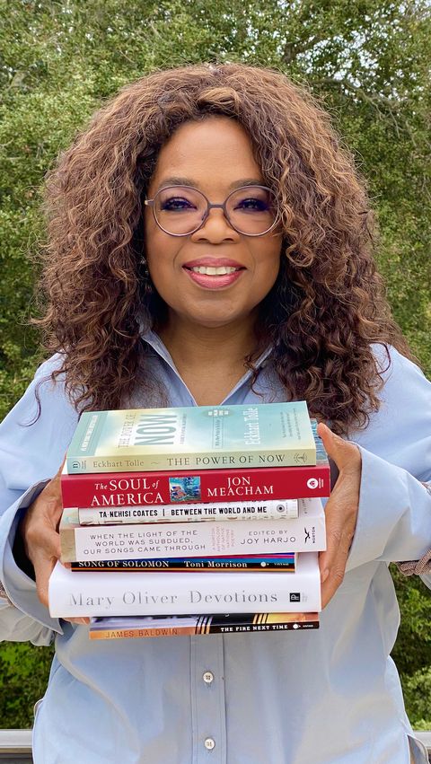 preview for Oprah Shares the Books That Help Her Through Hard Times