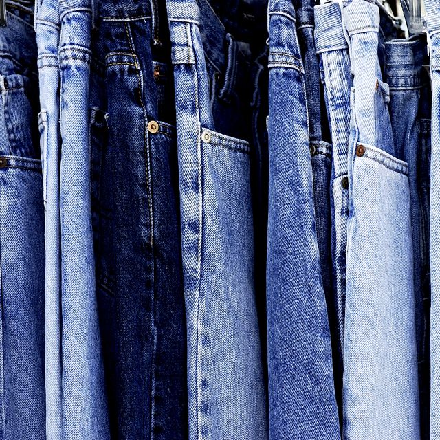 full frame blue denim jeans