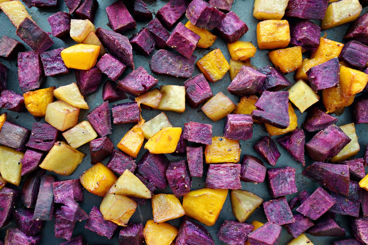 Full Frame Shot Of Multi Colored Food