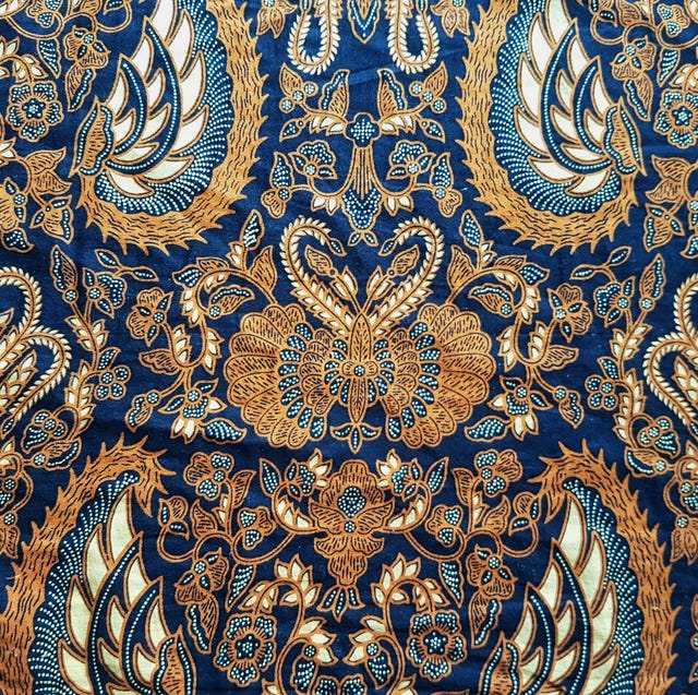 full frame shot of traditional patterned batik