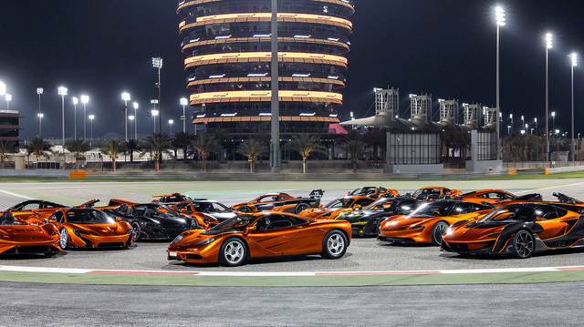 bộ sưu tập mclaren 2025 Kho báu gồm 20 chiếc McLarens đặc biệt đang được rao bán