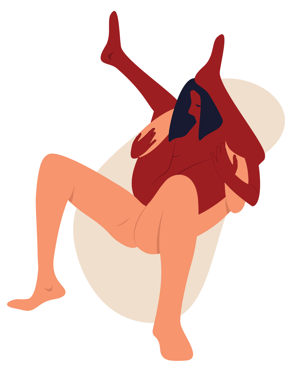 Acrobatic Sex Pose - What Is the Full Nelson Sex Position? See Our Illustrated Guide.