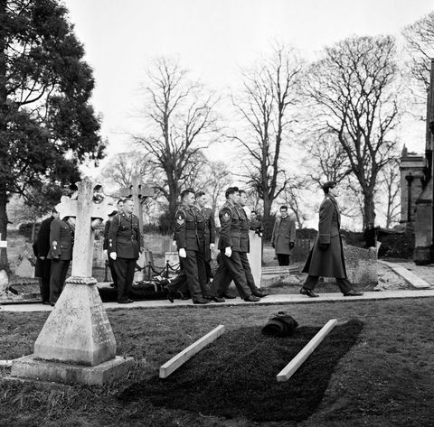 Sir Winston Churchill Funeral Rehearsal at Bladon