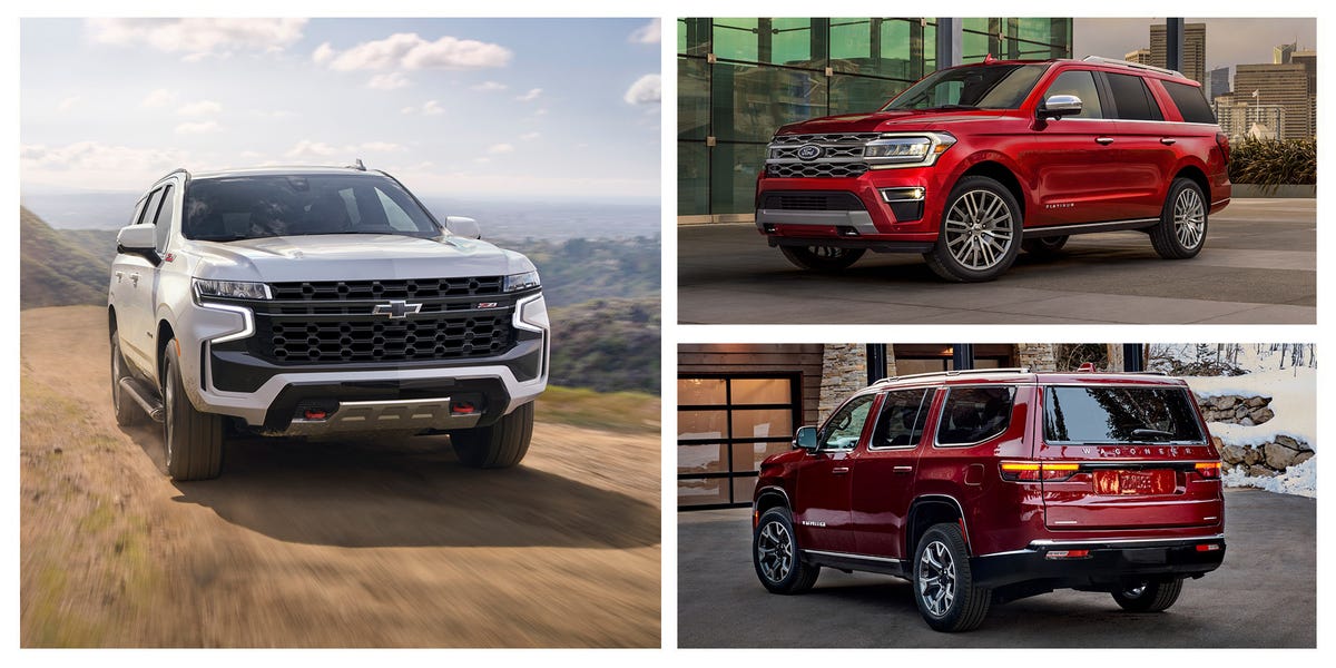 every new fullsize suv ranked