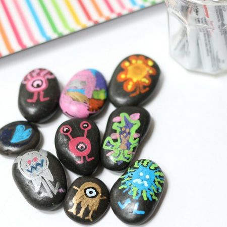 5 Modern Rock Painting Ideas to Try this Summer - Design Improvised