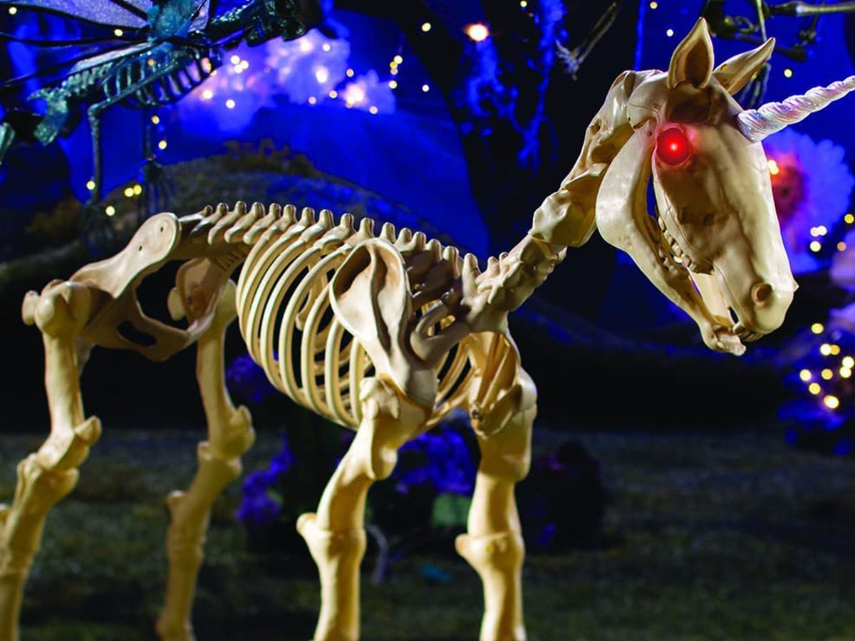 This Unicorn Skeleton Will Be Your Most Magically Spooky Halloween ...