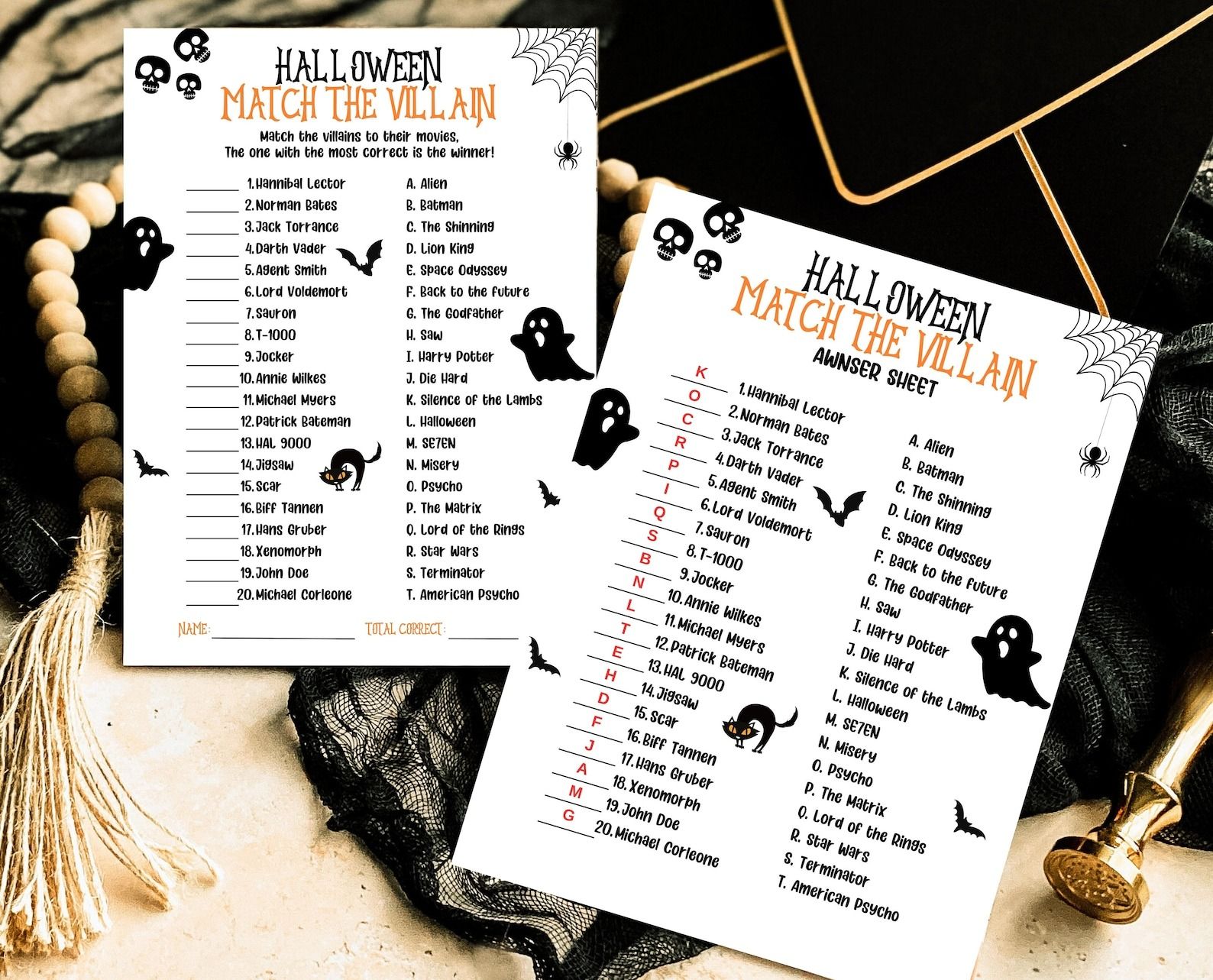 75 Fun Halloween Trivia Questions & Answers (Printable) - Play Party Plan