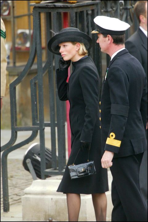 funeral of queen mum in london, united kingdom on april 09 2002