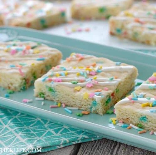 funfetti cake mix cookie bars