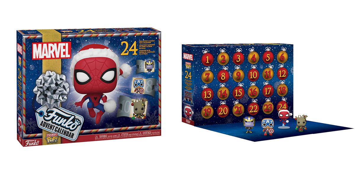 funko marvel advent calendar characters