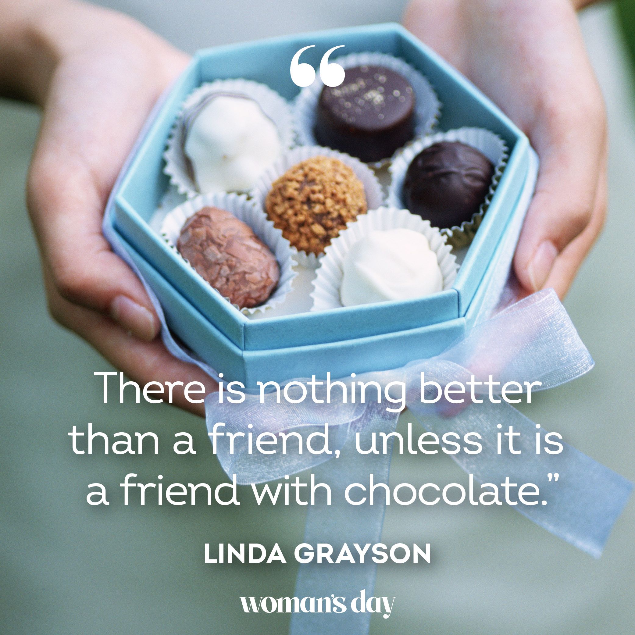 chocolate quotes for friends