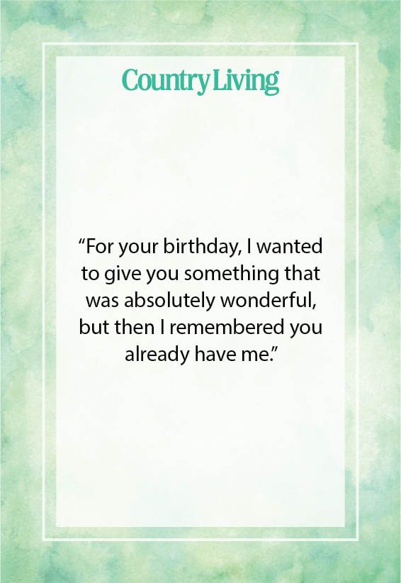 funny birthday message for her