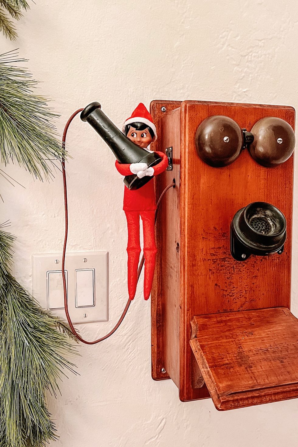 funny elf on the shelf ideas phone call