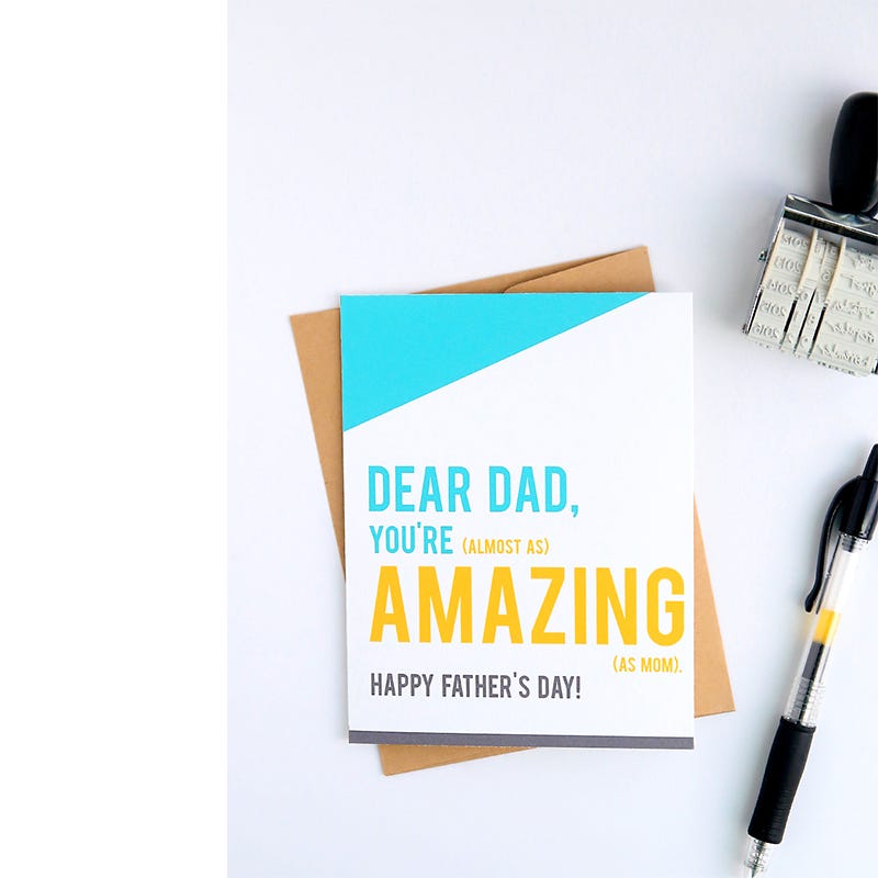 Can Opener: Hilarious Father's Day Printed Card