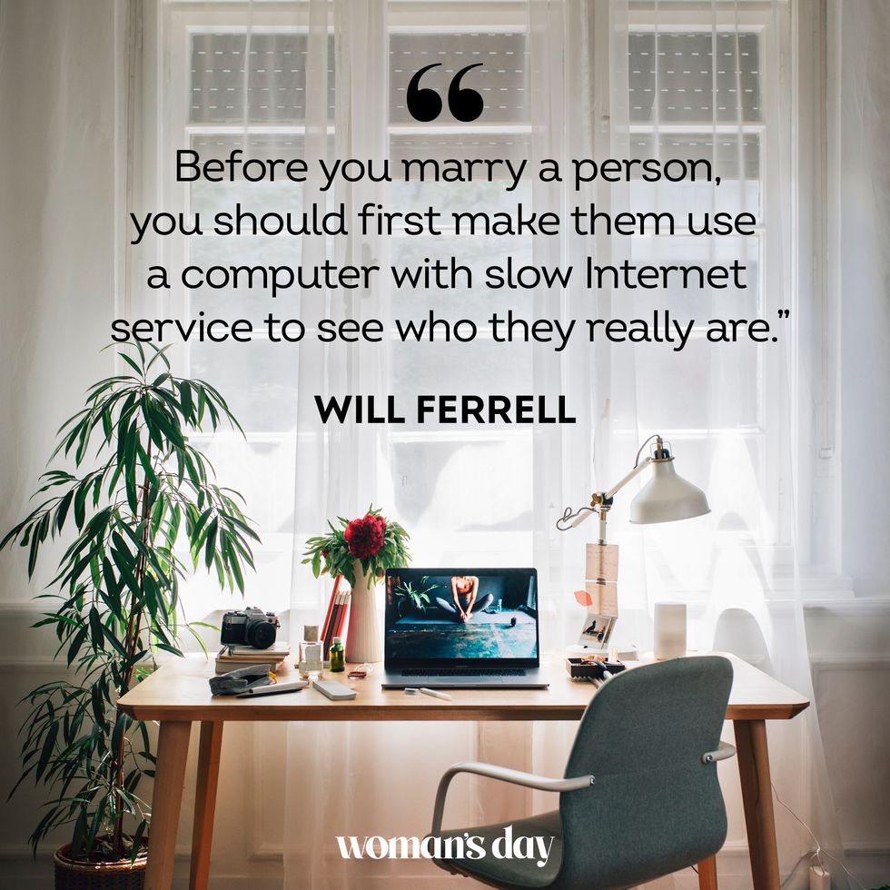 funny quotes about marriage  will ferrell