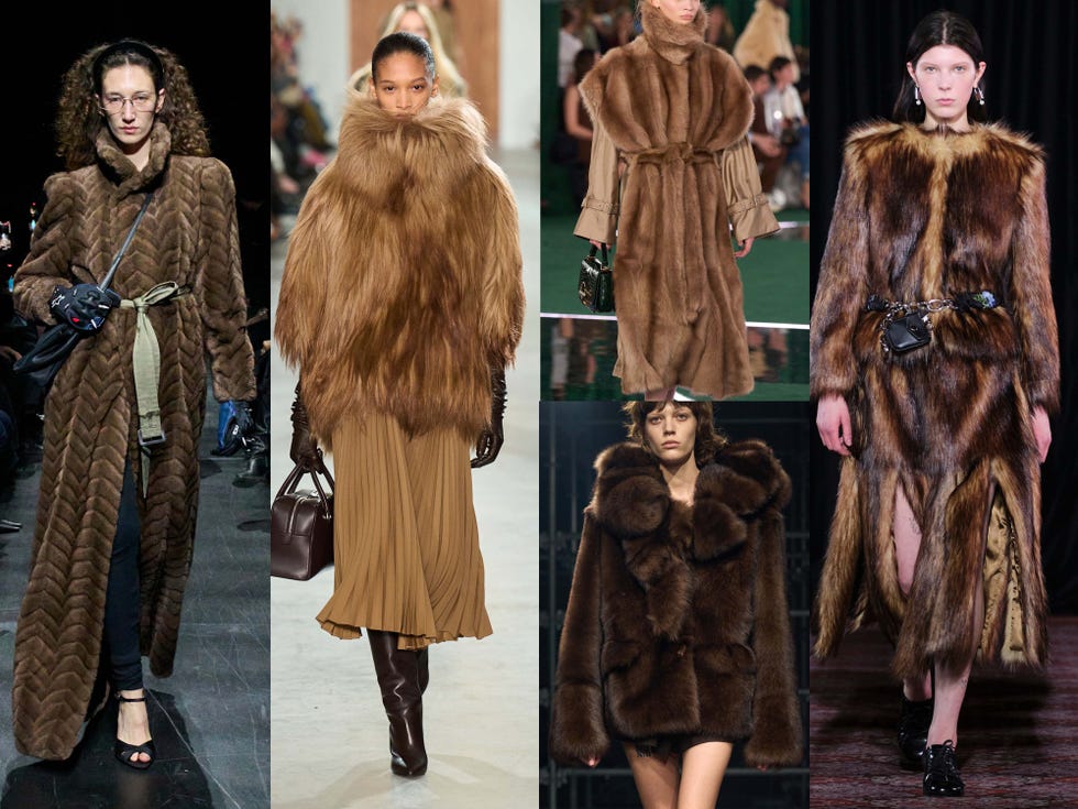 fur catwalk trend