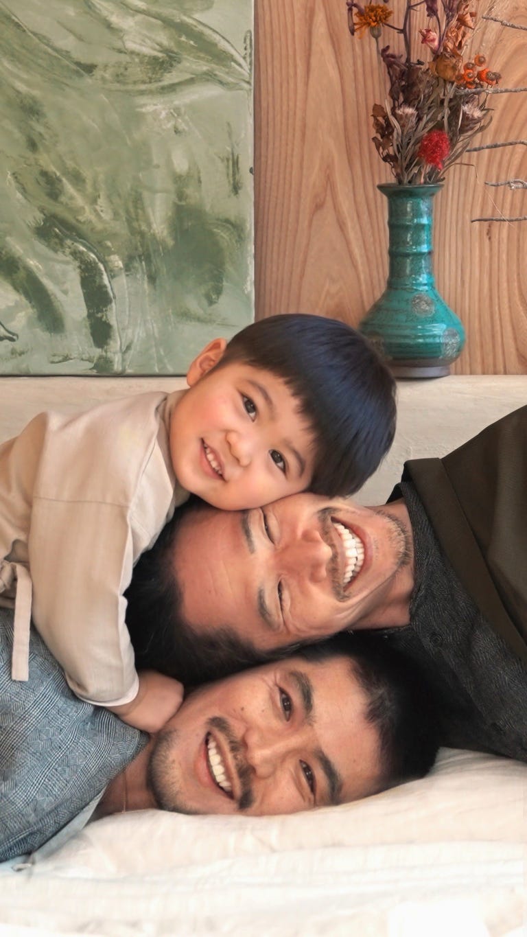 素人 息子 横 