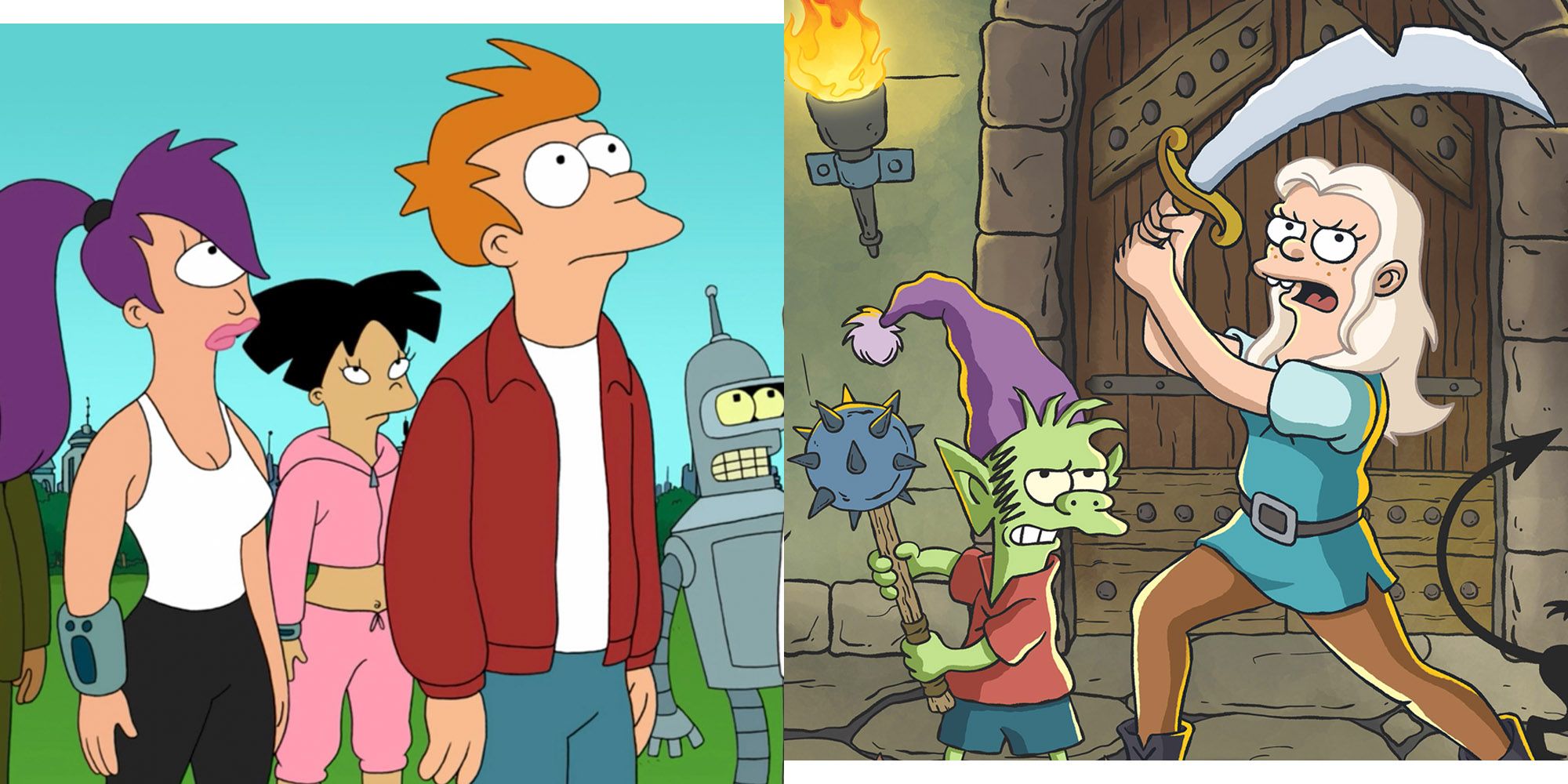 This Fan Theory Claims Disenchantment and Futurama Take Place in the Same  Universe